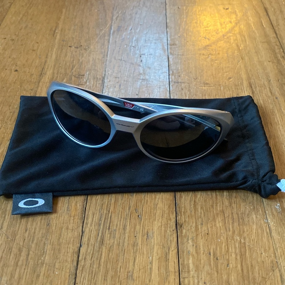 Oakley Eyejacket Redux silver with PRIZM BLACK POLARIZED